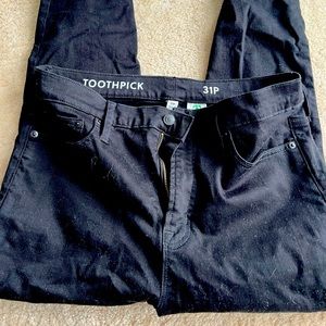 J Crew Black Skinny Jeans